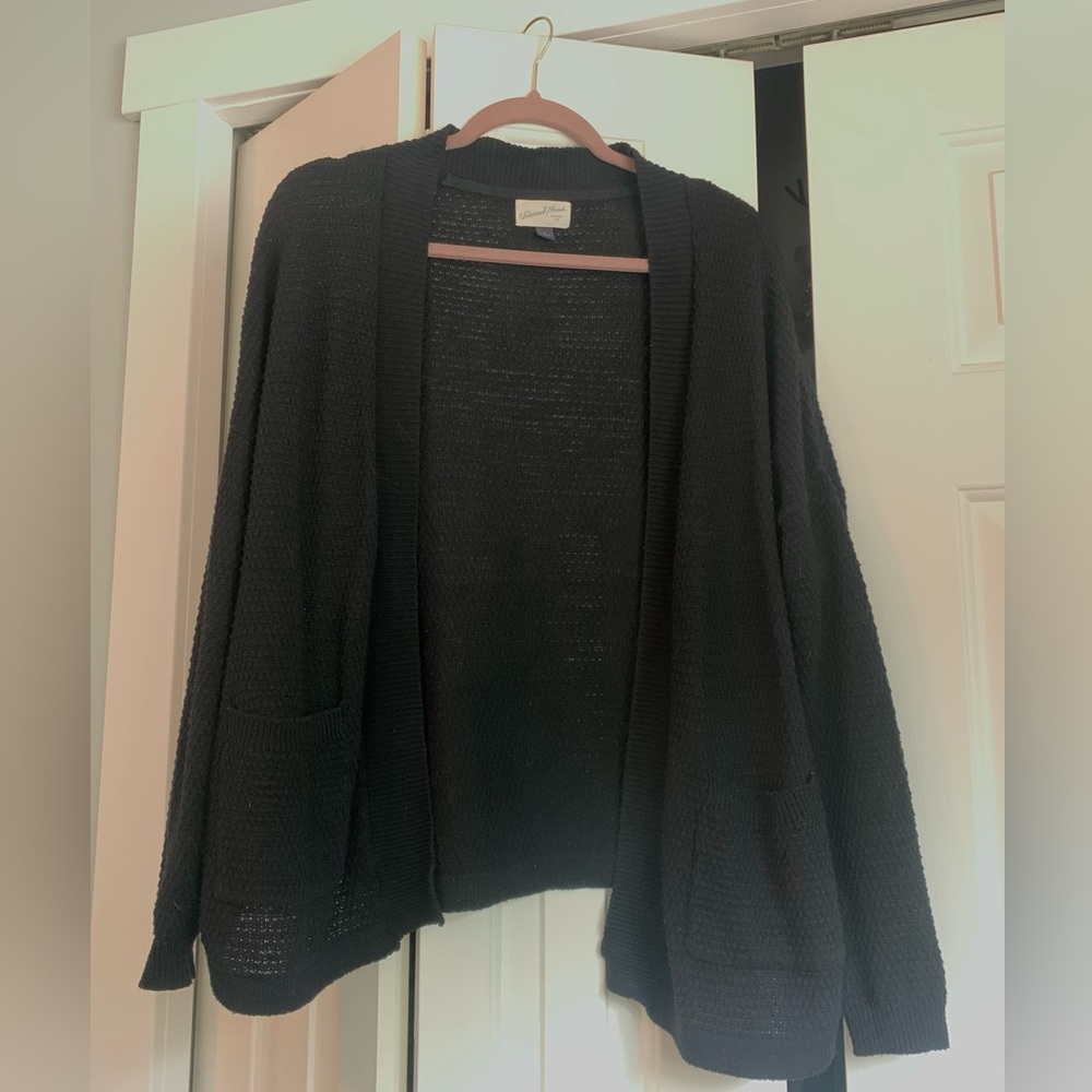 Universal Thread Charcoal Knit Cardigan